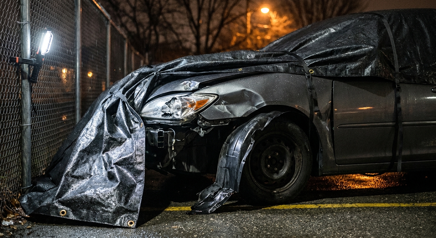 Flint police seek damaged car in fatal Dort Highway hit-and-run